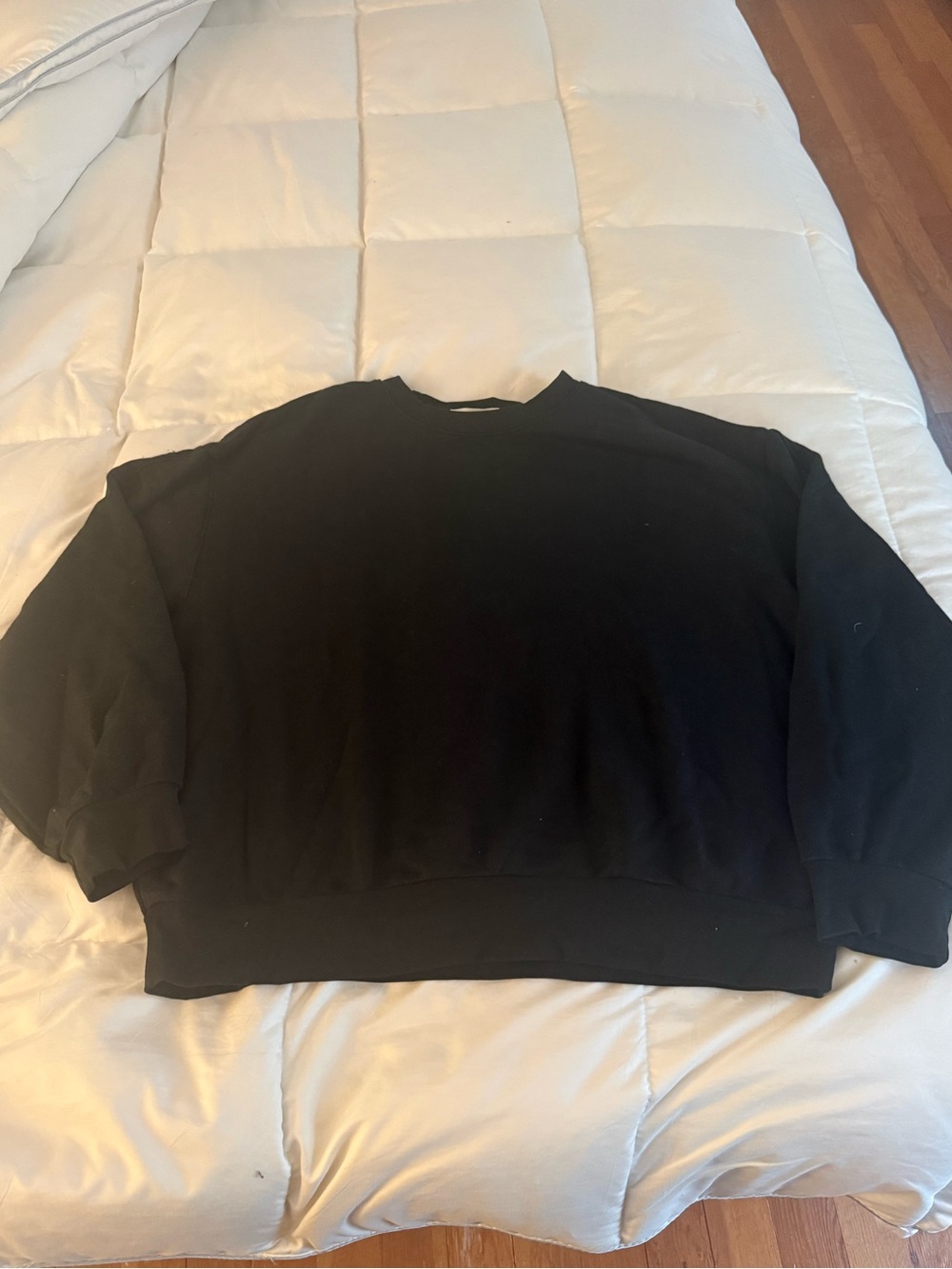Everlane light weight terry blouson crew neck - Picture 8 of 8